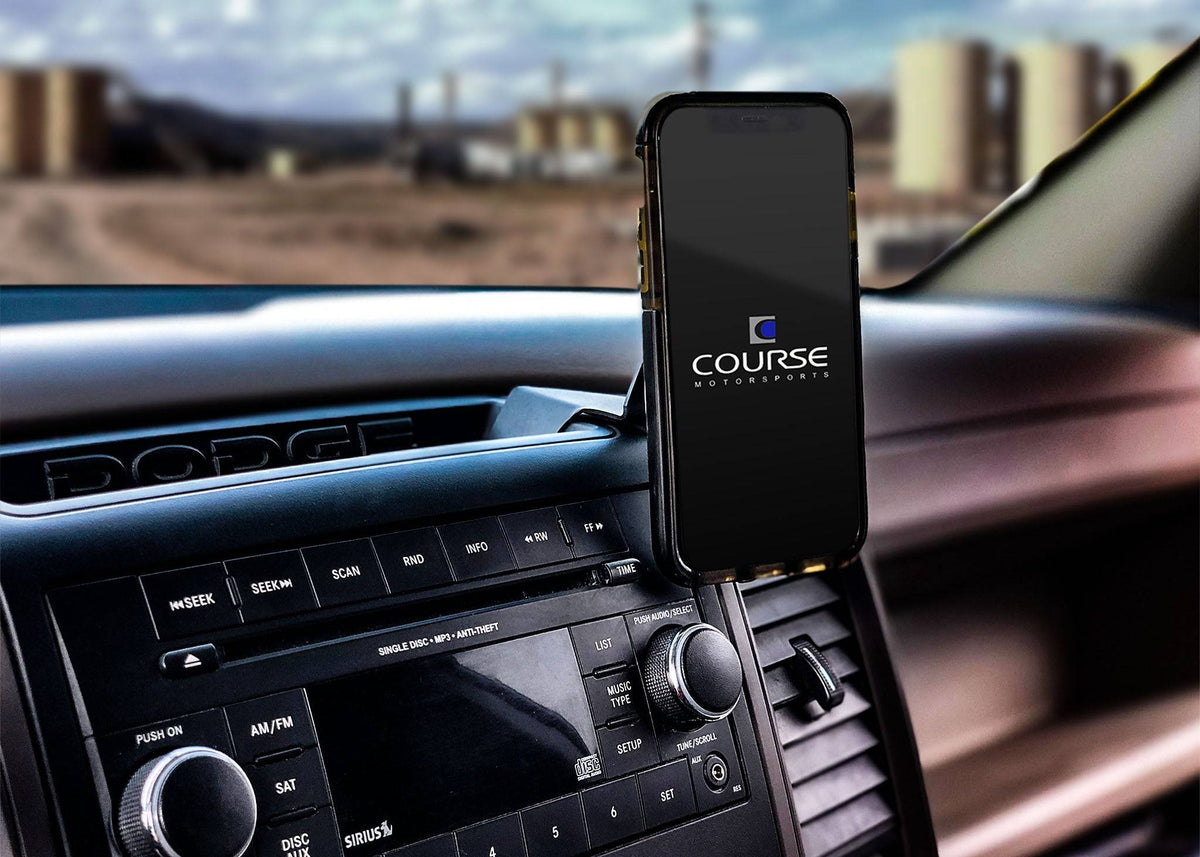 Car Phone Mount For Ram 1500 Bullet Point Mounting Solutions Metal