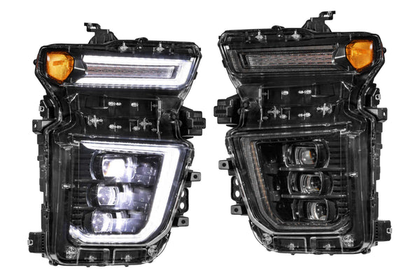 XB Hybrid Headlights: Chevrolet Silverado HD (2020+) (Pair)