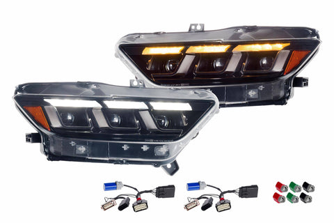 XB LED Headlights: Ford Mustang (15-17 / Gen II)