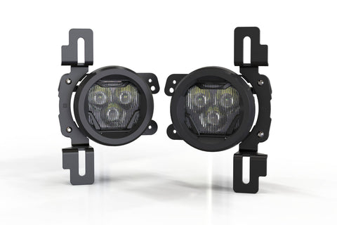 Morimoto 4Banger Fog Light Kit: 18+ JL/JT (NCS / Wide)