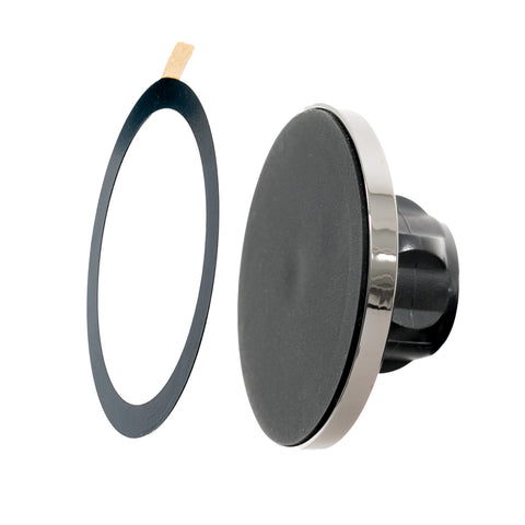 Support pivotant magnétique et anneau en acier compatibles MagSafe sans charge