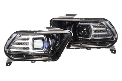 XB LED Headlights: Ford Mustang (10-12)