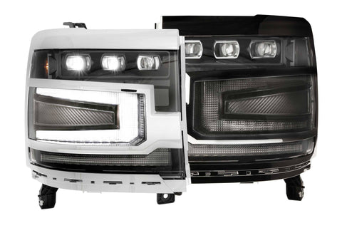 XB LED Headlights: Chevrolet Silverado 1500 (16-18)