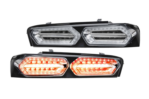 XB LED Tail Lights: Chevrolet Camaro (16-18 / Smoked Lens Facelift)