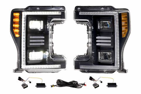 XB Hybrid LED Headlights: Ford Super Duty (17-19)