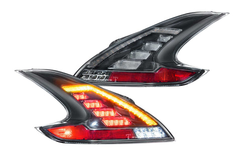 XB LED Tail Lights: Nissan 370Z (09-21 / Smoked Lens)