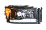 XB Hybrid LED Headlights: Dodge Ram (06-08)