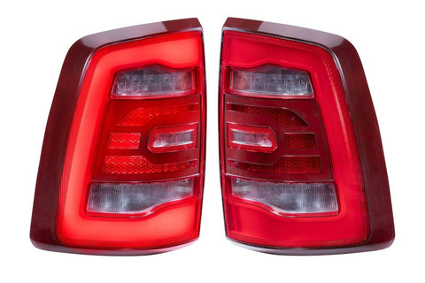 Carbide LED Tail Lights: Dodge Ram (09-18) (Pair / Facelift)