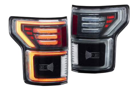 XB LED Tail Lights: Ford F-150 (15-20 / Smoked Lens)
