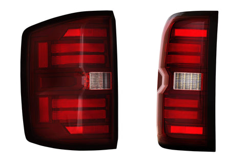 XB LED Tail Lights: Chevrolet Silverado (14-18)