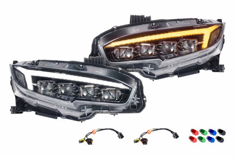 XB LED Headlights: Honda Civic (16-21 / Gen II)