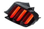 XB LED Tail Lights: Ford Mustang (15-22) (Pair / Clear / Amber Seq)