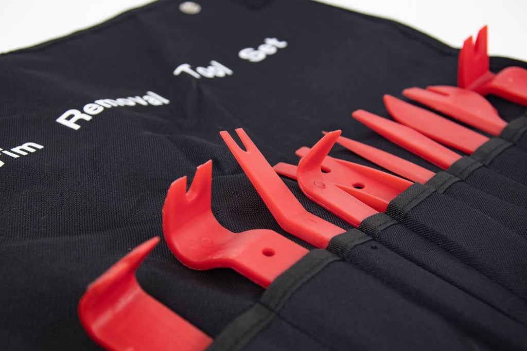 Brakit 11 Pezzi Set Di Leve Per Rimozione Finiture Auto - Attrezzi In Nylon Anti Graffio
