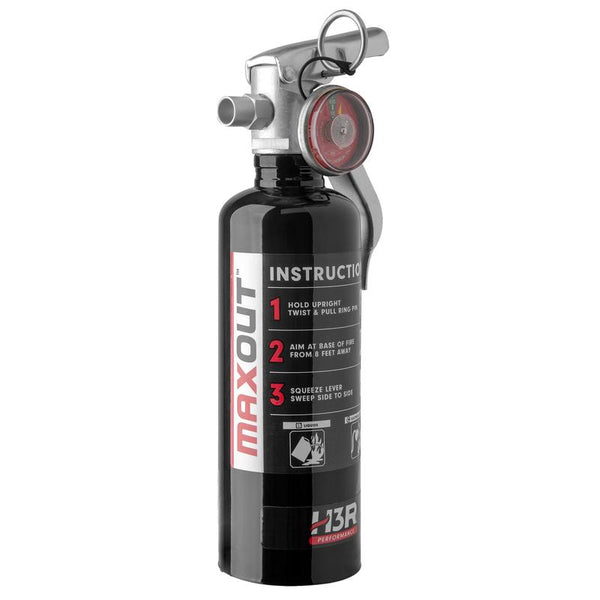 H3R MaxOut 1lb Fire Extinguisher - Dry Chemical - Course Motorsports
